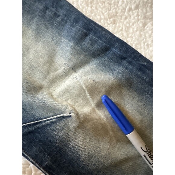 G Star Raw Jeans Mens 28/32 Blue D Staq 3D Slim Waxed Cotton Moto - Picture 9 of 12